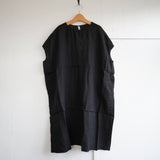 prit(プリット)  フレンチリネン スリーブレス ビッグワンピース(P82446)