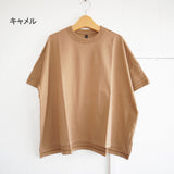 TRAVAIL MANUEL(トラバイユマニュアル)  クラシック天竺スリット Tシャツ(2014)