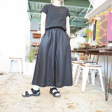 prit(プリット)  フレンチリネンキャンバス ペンギンパンツ(P72403)