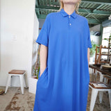 NATURAL LAUNDRY(ナチュラルランドリー) カノコ ポロワンピース (7242C-011)