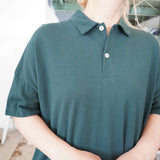 NATURAL LAUNDRY(ナチュラルランドリー) カノコ ポロワンピース (7242C-011)