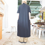 NATURAL LAUNDRY(ナチュラルランドリー) カノコ ポロワンピース (7242C-011)