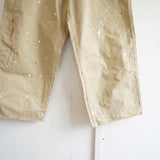 MASTER&CO(マスターアンドコー) CHINO CUT OFF WITH PAINT(MC729P)(ベージュ)