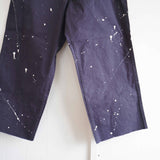 MASTER&CO(マスターアンドコー) CHINO CUT OFF WITH PAINT(MC729P)(ネイビー)