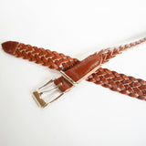 MASTER&CO(マスターアンドコー) UK BRIDLE 24mm SIX KNITTING BELT(MC1472)