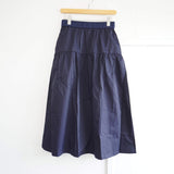 Commencement(コメンスメント)Nylon tiered skirt  c-287