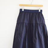 Commencement(コメンスメント)Nylon tiered skirt  c-287