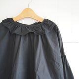Gauze#(ガーゼ) ピエロカラー ギャザーブラウス(G980)