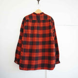STANDARD SHIRT(スタンダードシャツ) Band Collar Check Shirt