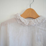 Gauze#(ガーゼ) ダブルフリル スカラップカラー ブラウス(G988)