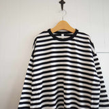 prit(プリット)  ボーダークルーネック ビッグTシャツ(P90525)