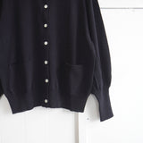 Gauze#(ガーゼ) ギャザースリーブ ニットカーディガン(G1033)