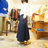 Commencement(コメンスメント)Nylon tiered skirt  c-287