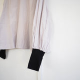 Gauze#(ガーゼ) ギャザースリーブブラウス(G1029)