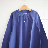 Commencement(コメンスメント)A line shirt tunic c-291