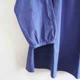 Commencement(コメンスメント)A line shirt tunic c-291