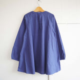 Commencement(コメンスメント)A line shirt tunic c-291
