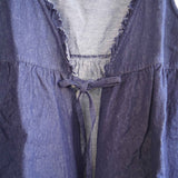 Gauze#(ガーゼ) ライトデニム カシュクールキャミソール(G1056)