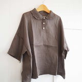 LABORATORY(ラボレイトリー) リネンスザンヌプルブラウス(LA375)