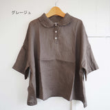 LABORATORY(ラボレイトリー) リネンスザンヌプルブラウス(LA375)