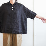 LABORATORY(ラボレイトリー) リネンスザンヌプルブラウス(LA375)