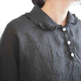 LABORATORY(ラボレイトリー) リネンスザンヌプルブラウス(LA375)