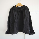 Gauze#(ガーゼ) アンティークレース フリル2wayブラウス(G1071)