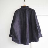 LABORATORY(ラボレイトリー) デニムフリルブラウス(LA420)