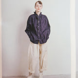 LABORATORY(ラボレイトリー) デニムフリルブラウス(LA420)