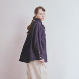 LABORATORY(ラボレイトリー) デニムフリルブラウス(LA420)