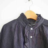 LABORATORY(ラボレイトリー) デニムフリルブラウス(LA420)