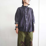 LABORATORY(ラボレイトリー) デニムフリルブラウス(LA420)