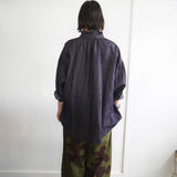 LABORATORY(ラボレイトリー) デニムフリルブラウス(LA420)