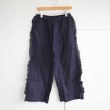 Gauze#(ガーゼ) インディゴ ビビアンパンツ(G1026)