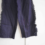 Gauze#(ガーゼ) インディゴ ビビアンパンツ(G1026)