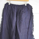 Gauze#(ガーゼ) インディゴ ビビアンパンツ(G1026)