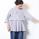 Kelen Side flare blouse (lkl20hbl8)