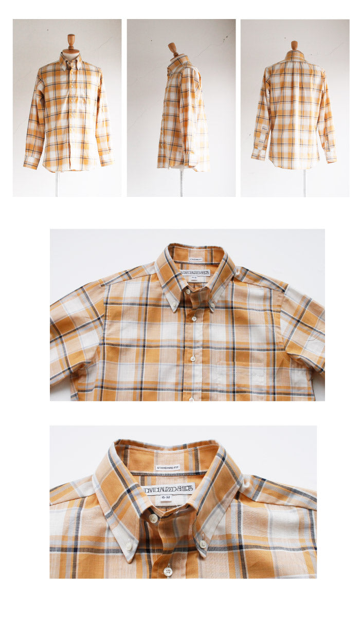 [INDIVIDUALIZED SHIRTS.] * 1950 Check Standard Fit button-down shirt