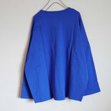 to touch(トゥータッチ) スーピマコットン裏毛 ワイドTシャツ(無地)