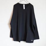 to touch(トゥータッチ) スーピマコットン裏毛 ワイドTシャツ(無地)