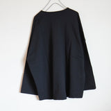 to touch(トゥータッチ) スーピマコットン裏毛 ワイドTシャツ(無地)