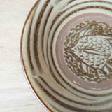 Yachimun Pottery Studio Insect Sound 7 inch plate (fish)
