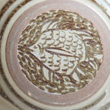 Yachimun Pottery Studio Insect Sound 7 inch plate (fish)