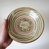 Yachimun Pottery Studio Insect Sound 7 inch plate (fish)