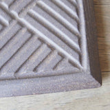 Yachimun Pottery Studio Insect Sound Square Plate (Bird)