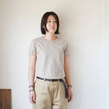 prit(プリット) 30/1リサイクルムラ糸天竺、TOP杢、クルーネックTシャツ (P92081)