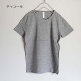 prit(プリット) 30/1リサイクルムラ糸天竺、TOP杢、クルーネックTシャツ (P92081)