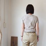 prit(プリット) 30/1リサイクルムラ糸天竺、TOP杢、クルーネックTシャツ (P92081)