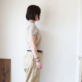 prit(プリット) 30/1リサイクルムラ糸天竺、TOP杢、クルーネックTシャツ (P92081)