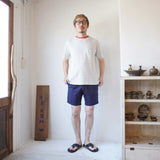 Arvor Maree(アルボマレー) ボーダーポケットTシャツ(NT/GY)